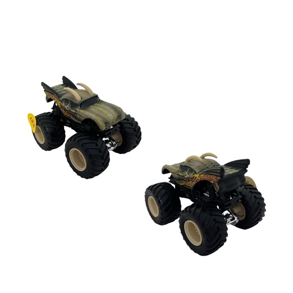 Neutral Green “Dragon” Hot Wheels Monster Jam Trucks - Picture 2 of 2